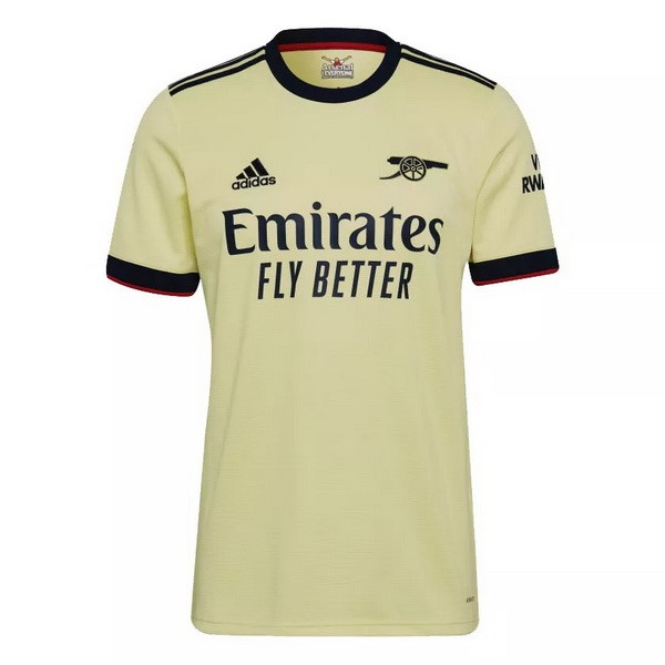 Tailandia Camiseta Arsenal 2ª 2021/22 Amarillo